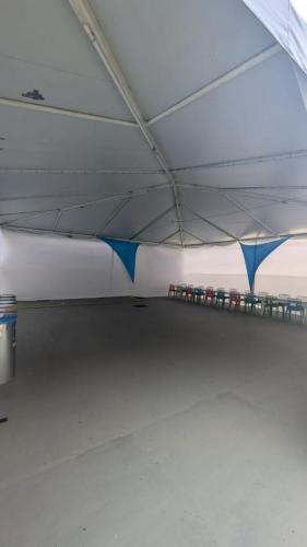 Fechamento em lycra para tenda